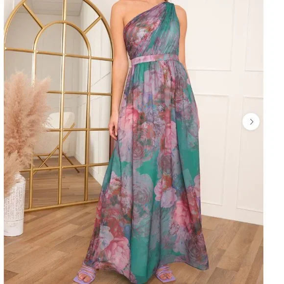 chi chi london maxi dress Chi Chi London Authentic Elegance Maxi Dress in Ivory